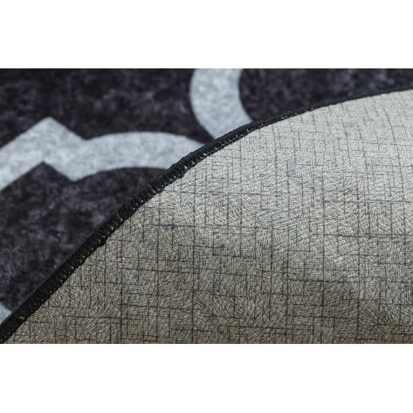 MIRO 51639.806 matto Trellis säleikkö liukumaton - musta, 80x150 cm