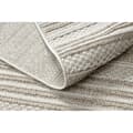 Miniatyrbild 4 av 5: Matta JERSEY 19233 beige - Linjer, strukturell, loop BOHO, 120x170 cm