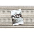 Miniatyrbild 2 av 5: Matta JERSEY 19233 beige - Linjer, strukturell, loop BOHO, 240x330 cm
