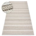 Miniatyrbild 1 av 5: Matta JERSEY 19233 beige - Linjer, strukturell, loop BOHO, 240x330 cm
