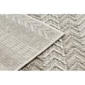 Miniatyrbild 3 av 5: Matta JERSEY 19243 beige - Fiskbens, strukturell, loop BOHO, 240x330 cm
