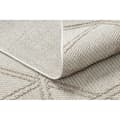 Miniatyrbild 4 av 5: Matta JERSEY 19241 beige - Romber, geometrisk strukturell, loop BOHO, 240x330 cm