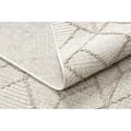 Miniatyrbild 4 av 5: Matta JERSEY 19231 beige - Geometrisk strukturell, loop BOHO, 80x150 cm