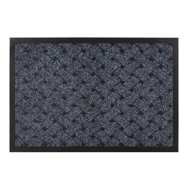 Dörrmatta halkskydd VECTRA 0900 utomhus, antracit inomhus, 50x80 cm