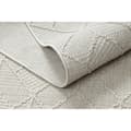 Pikkukuva 4 / 5: Matto JERSEY 19231 creme - Geometrinen rakenne, silmukka BOHO, 200x290 cm