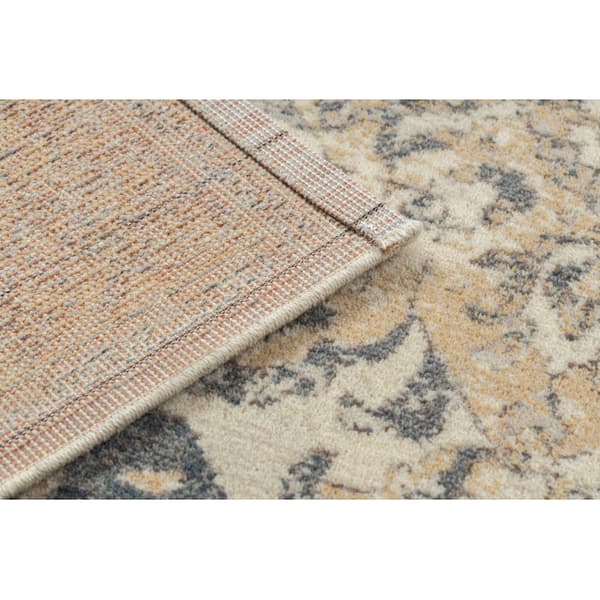 Uldtæppe LEGEND 468 03 GB500 OSTA - Roset, stel, eksklusiv beige / grå, 160x230 cm