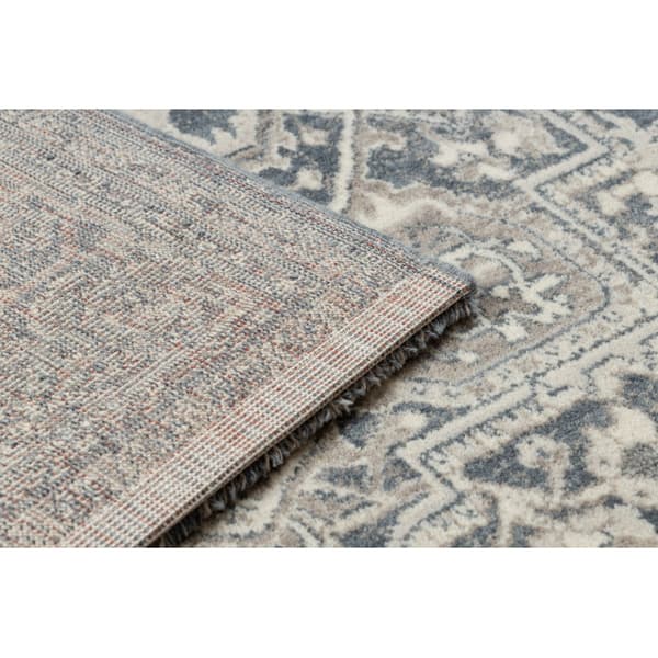 Uldtæppe LEGEND 468 10 GB500 OSTA - Roset, stel, eksklusiv grå / beige, 240x305 cm