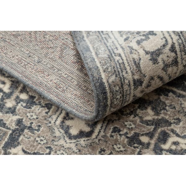 Uldtæppe LEGEND 468 10 GB500 OSTA - Roset, stel, eksklusiv grå / beige, 240x305 cm