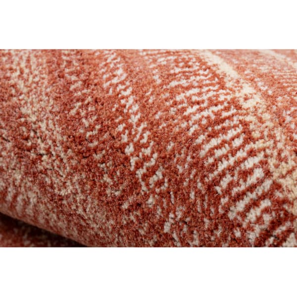 Villamatto LEGEND 468 14 GB300 OSTA - Linjat, runko, eksklusiivinen punainen / beige, 160x230 cm