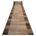 Miniatyrbillede 1 af 5: Fortovet KARMEL Etna ramme, sand valnød 70cm, 70x230 cm