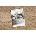 Miniatyrbild 4 av 5: Löpare KARMEL Etna ram, sand nöt 120cm, 120x580 cm