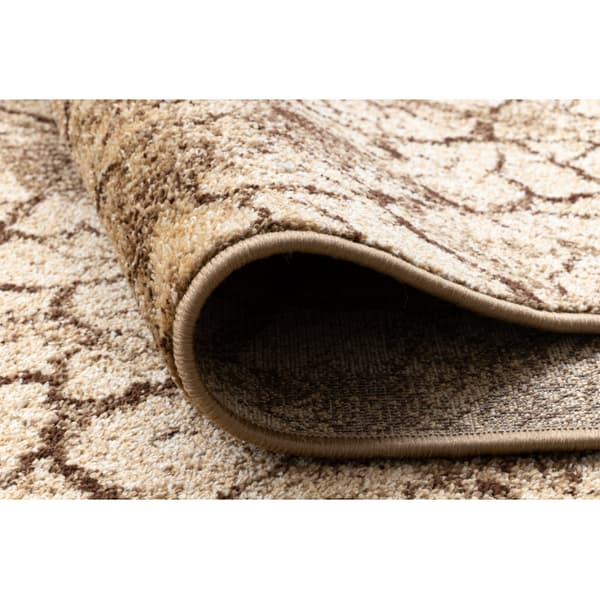 Fortovet KARMEL Terra revnet jord valnød 70cm, 70x420 cm