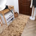 Miniatyrbild 2 av 5: Löpare KARMEL Terra sprucken mark nöt 100cm, 100x440 cm