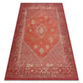 Pikkukuva 1 / 5: Villamatto ANTIGUA 518 76 JT300 OSTA - Rosette, runko, litteä kudottu punainen, 170x240 cm