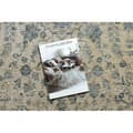 Miniatyrbillede 2 af 5: Uldtæppe ANTIGUA 518 75 XX030 OSTA - Ornament fladvævet creme , 170x240 cm