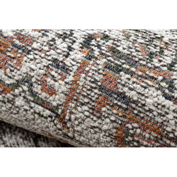 Uldtæppe ANTIGUA 518 75 XX035 OSTA - Ornament fladvævet beige, 170x240 cm