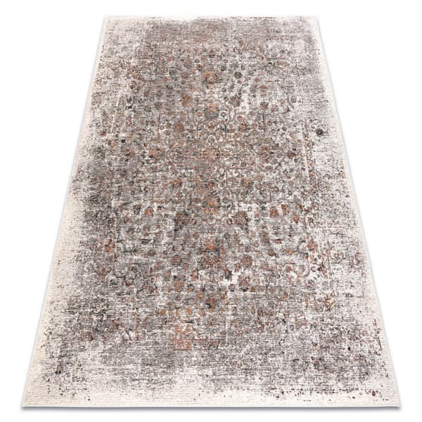 Uldtæppe ANTIGUA 518 75 XX035 OSTA - Ornament fladvævet beige, 170x240 cm