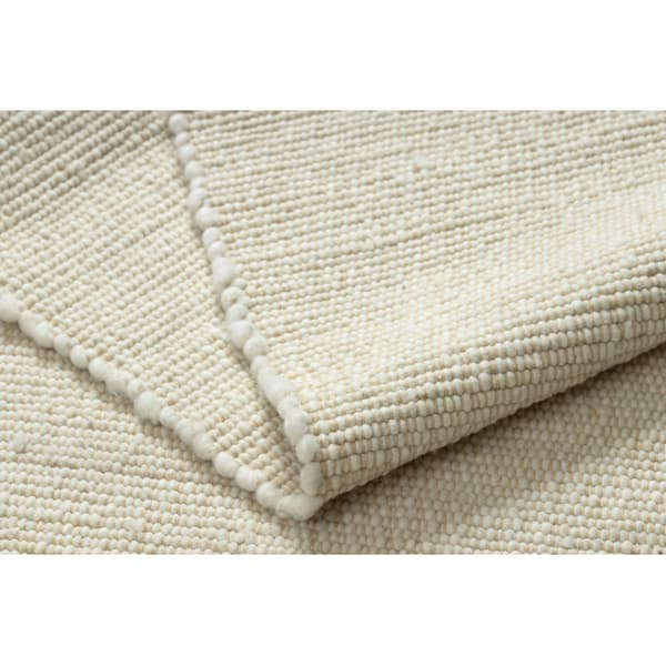 NEPAL 2100 luonnollinen, kerma matto - villainen, kaksipuolinen, 80x150 cm