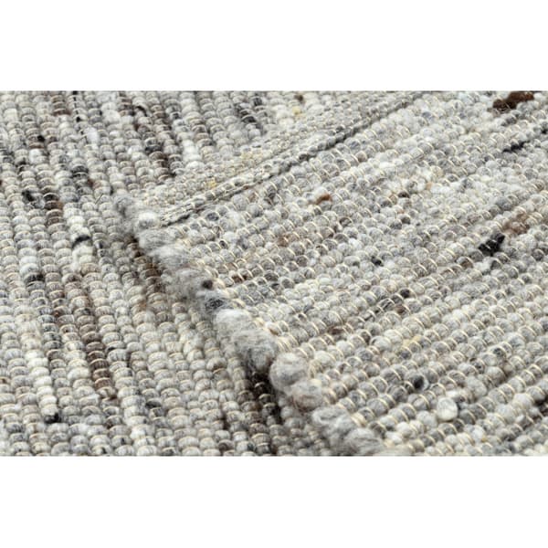 NEPAL 2100 luonnollinen harmaa matto - villainen, kaksipuolinen, 160x220 cm