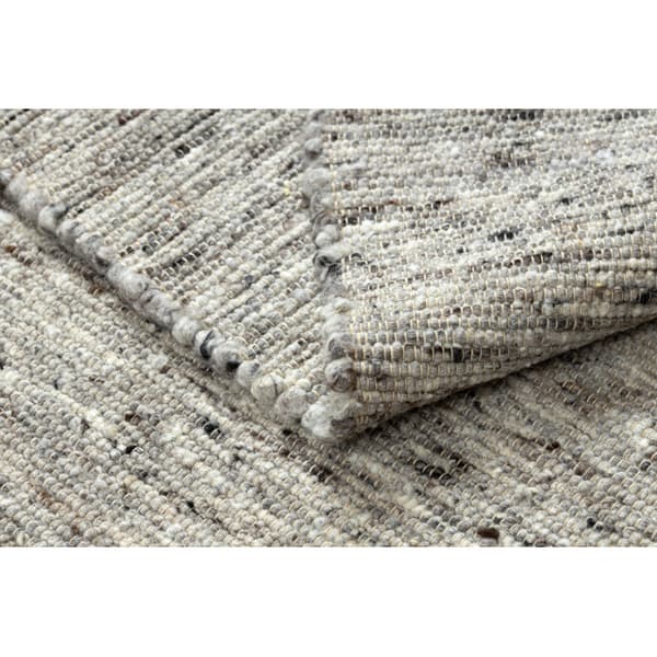NEPAL 2100 luonnollinen harmaa matto - villainen, kaksipuolinen, 160x220 cm