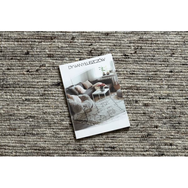 NEPAL 2100 luonnollinen harmaa matto - villainen, kaksipuolinen, 160x220 cm