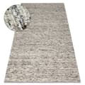 Pikkukuva 1 / 5: NEPAL 2100 luonnollinen harmaa matto - villainen, kaksipuolinen, 160x220 cm