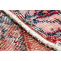 Pikkukuva 3 / 5: KÄSINSOLUTU villamatto Vintage 10251, ornamentti, kukat - punainen, 121x264 cm