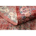 Pikkukuva 4 / 5: KÄSINSOLUTU villamatto Vintage 10251, ornamentti, kukat - punainen, 121x264 cm