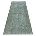 Pikkukuva 1 / 5: KÄSINSOLUTU villamatto Vintage 10494, kehys, ornamentti - vihreä, 161x264 cm