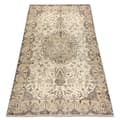 Pikkukuva 1 / 5: KÄSINSOLUTU villamatto Vintage 10311, kehys, ornamentti - beige, 195x320 cm