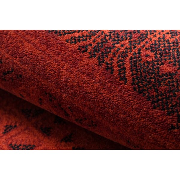Ullmatta SUPERIOR NAKBAR PREMIUM orientalisk ruby, 135x200 cm