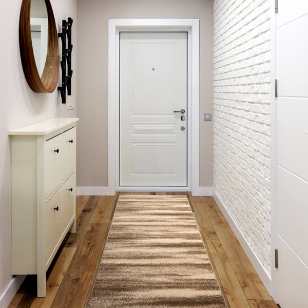 Fortovet KARMEL Sahara, ørken, sand valnød 80cm, 80x830 cm