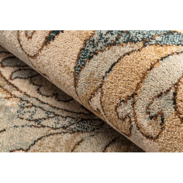 Tæppe POLONIA Olivo Pynt kamel beige, 300x400 cm