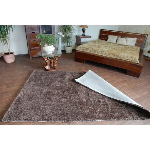 Tæppe SHAGGY NONA brun, 200x290 cm