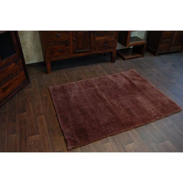 Tæppe SHAGGY AREZZO brun, 120x170 cm