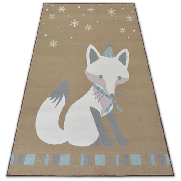 Lasten Matto LOKO Kettu beige liukastumisenesto, 120x170 cm