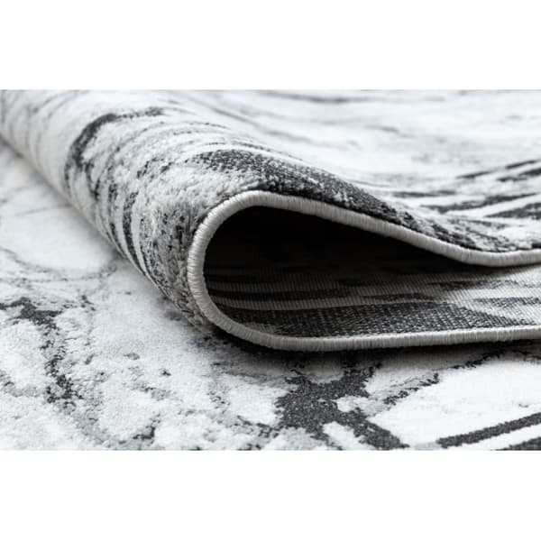 Matto moderni TULS 51210 Marmori antrasiitti 100 cm, 100x440 cm