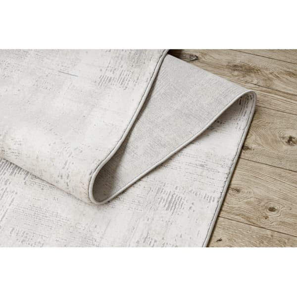 Matto moderni TULS 51231 Vintage, pesty väri norsunluu / harmaa 120 cm, 120x220 cm
