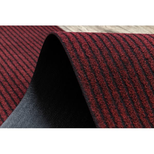 Suojaava grillimatto GIN 3086 terassille, ulkokäyttöön - punainen, 80x200 cm