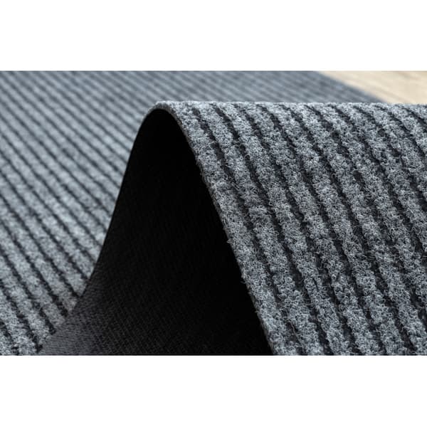 Suojaava grillimatto GIN 2126 terassille, ulkokäyttöön - harmaa, 100x150 cm