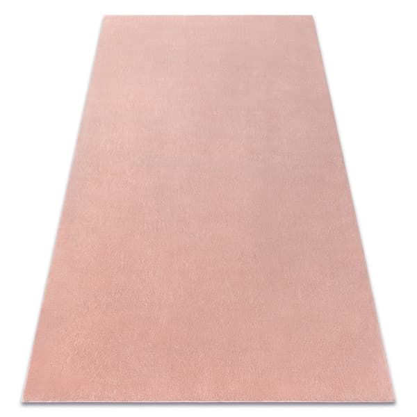 Modern tvätt matta LINDO rosa, halkskyddad, lurvig, 60x100 cm