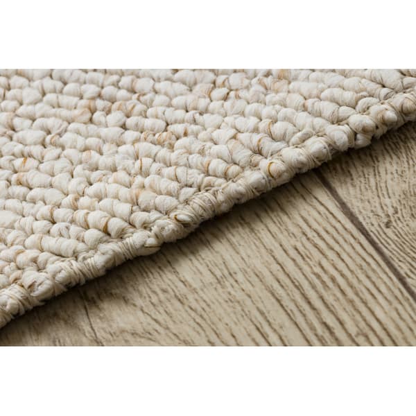 CASABLANCA WASHABLE 71511056 tæppe fløde - vaskbart, melange, sløjfet, 80x150 cm