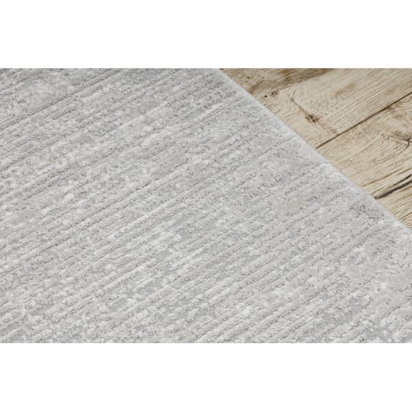 Fortovet moderne TULS 51248 melange grå 90 cm, 90x750 cm