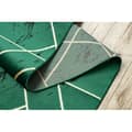 Miniatyrbild 3 av 5: Exklusiv EMERALD Löpare 1012 glamour, snygg marble, geometrisk flaska grön / guld 80 cm, 80x530 cm
