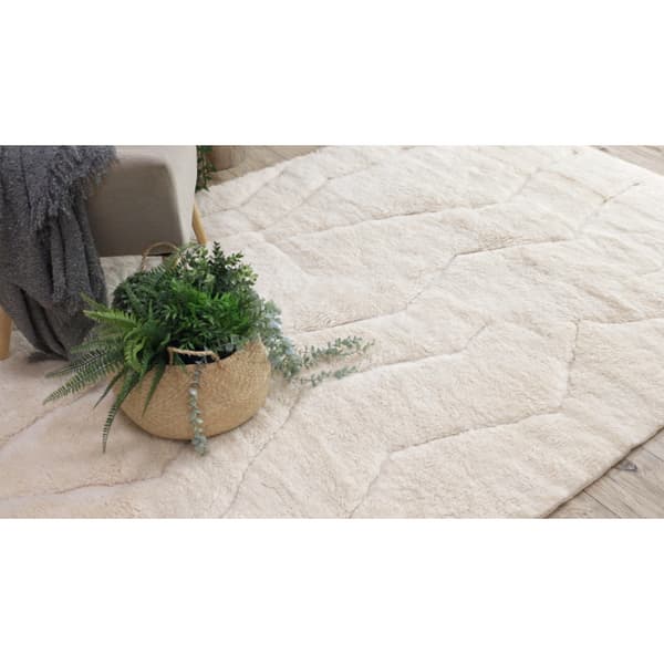 BERBER matto MR4315 Beni Mrirt käsinkudottu Marokosta, Boho - beige, 170x250 cm