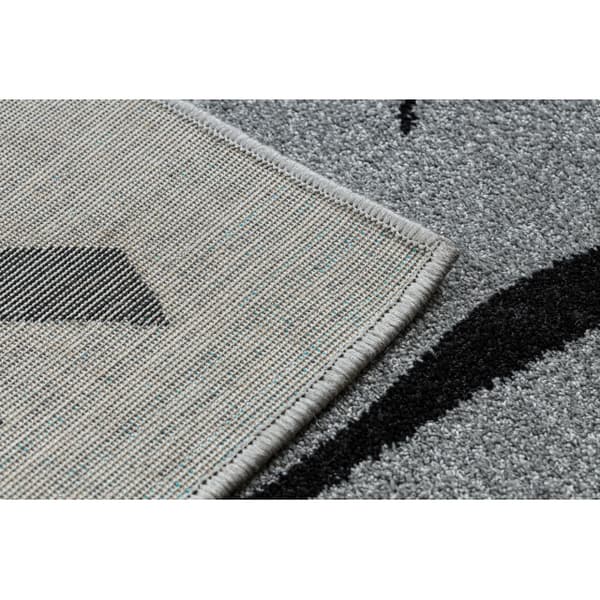 Matta SILVER CHOCO grå, 200x300 cm