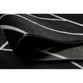 Miniatyrbild 3 av 5: Exklusiv EMERALD Löpare 7543 glamour, snygg geometrisk svart / silver 100 cm, 100x270 cm