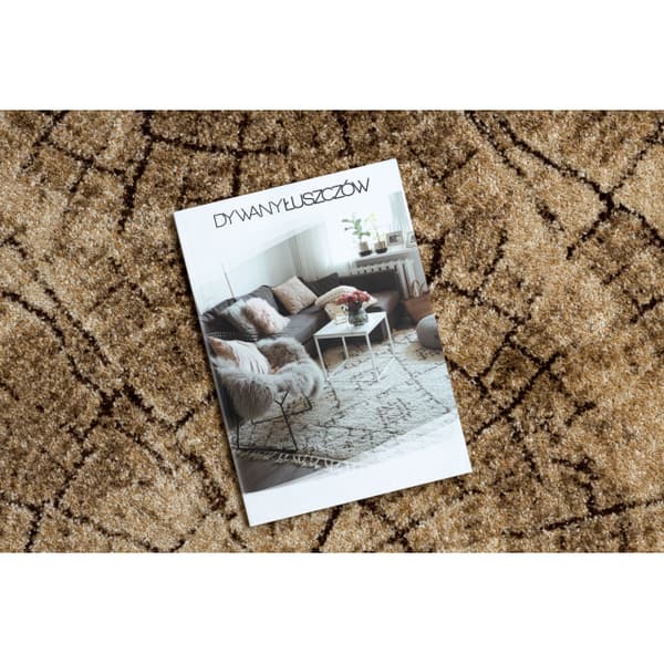 Fortovet KARMEL Tronko Træstamme træ valnød 120 cm, 120x370 cm