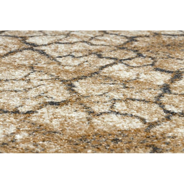 Matto KARMEL Terra halkeileva maa harmaa karamelli 100 cm, 100x640 cm