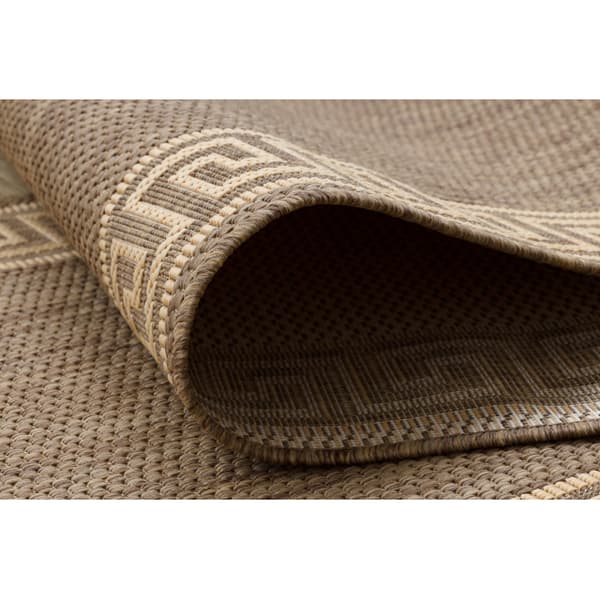 Fortovet SISAL FLOORLUX design 20014 coffee / men 80 cm, 80x530 cm